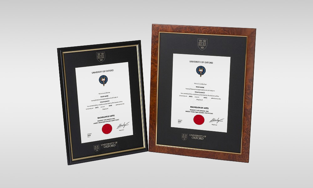 OXFORD UNIVERSITY CERTIFICATE FRAMES Oxford Alumni oxford-university-certificate-frames-oxford-alumni