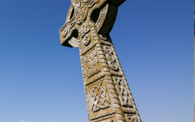 Celtic Cross at Rock of Cashel, Co. Tipperary, Ireland