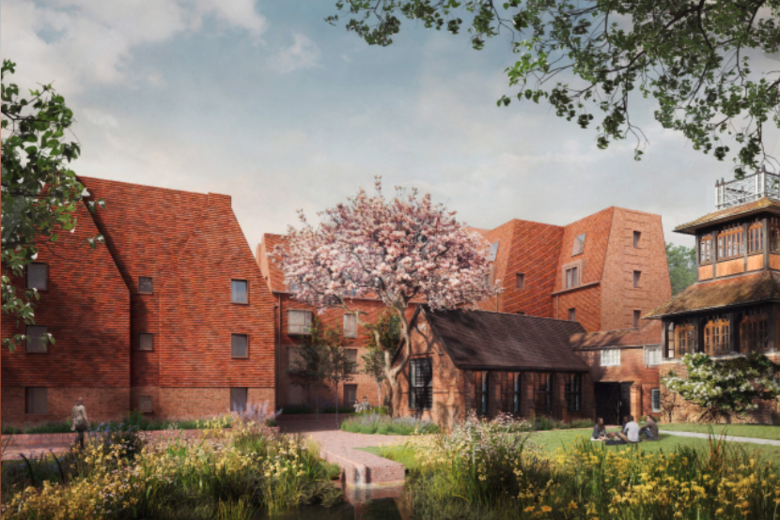 St Edmund Hall, student accommodation on Norham Gardens, future rendering