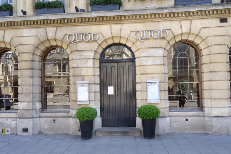 The exterior of the Quod restaurant in Oxford