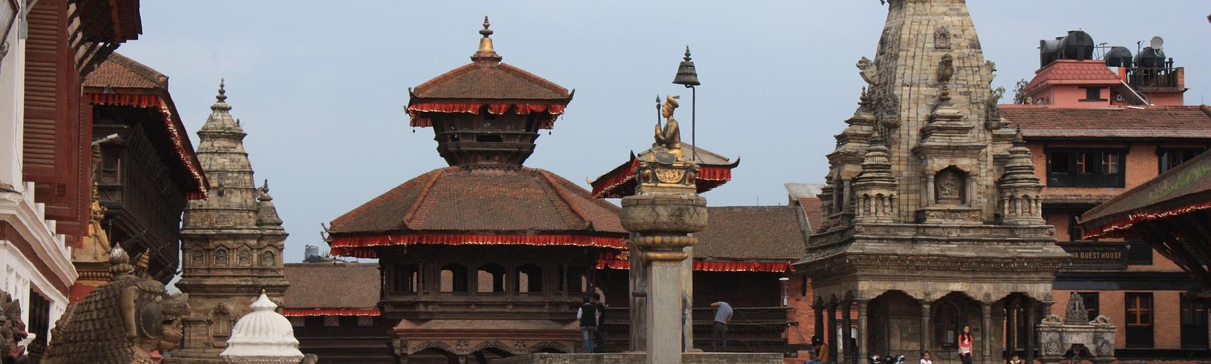Durbar square of Bhaktapur in Kathmandu, Nepal