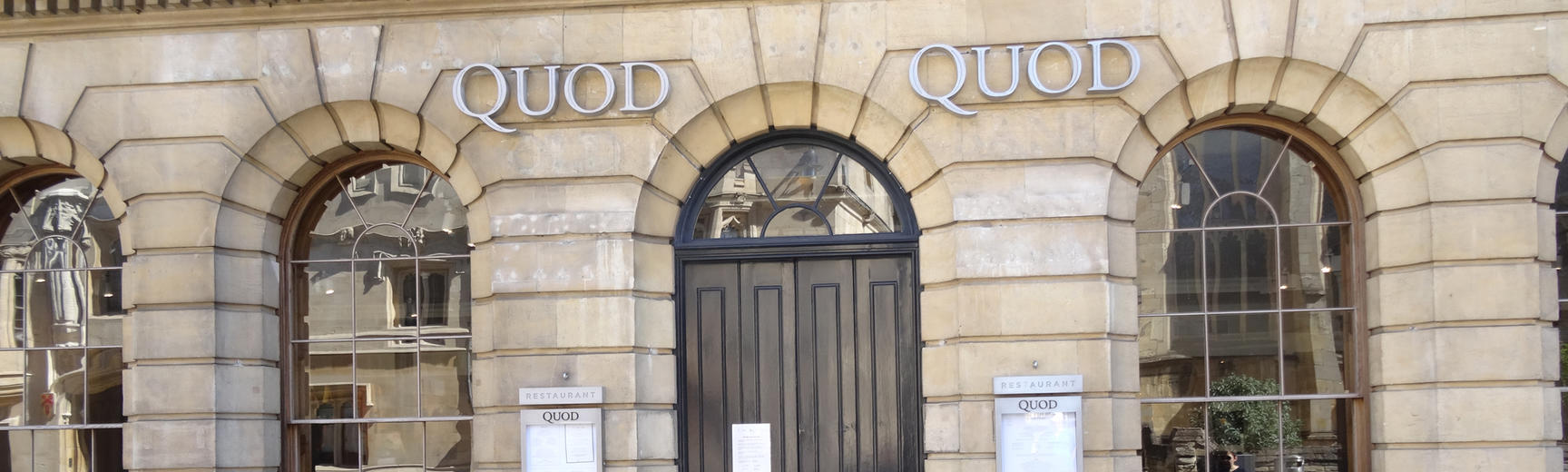 The exterior of the Quod restaurant in Oxford