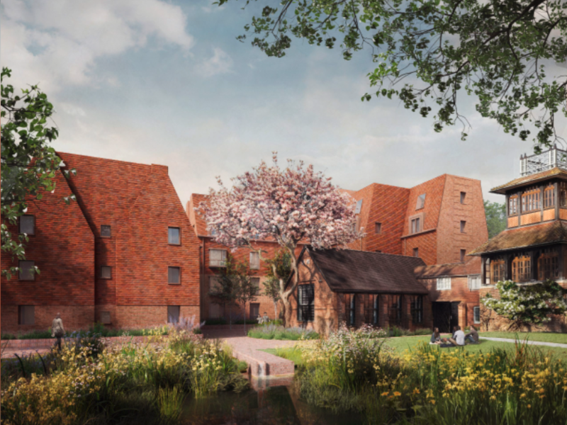 St Edmund Hall, student accommodation on Norham Gardens, future rendering