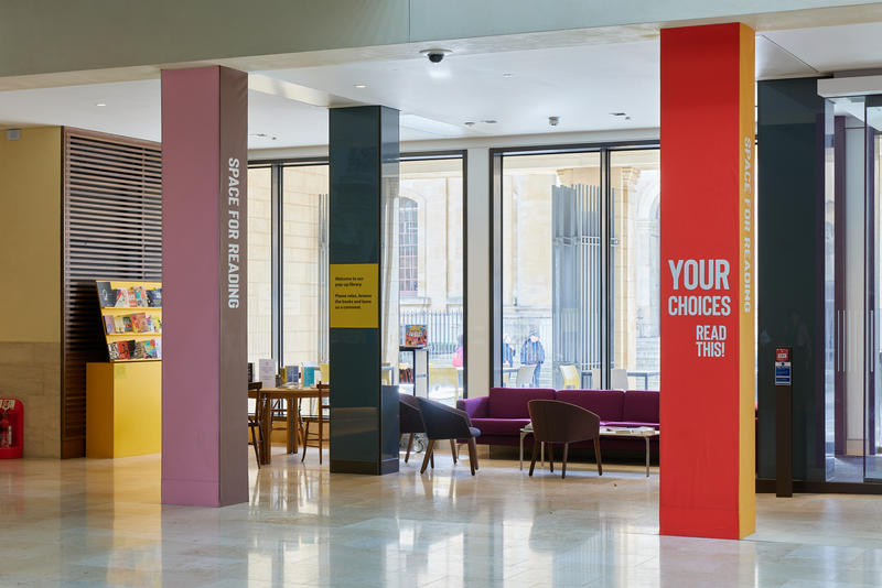 'Space for Reading' in the Weston Library, Bodleian Libraries