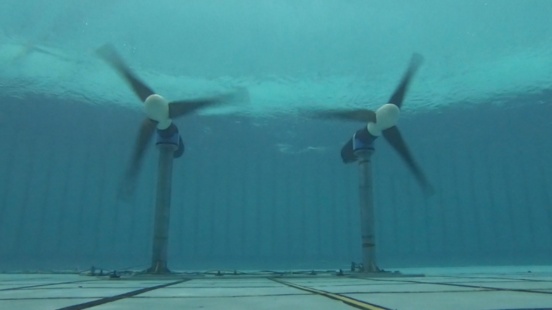 Oxford University stream turbines