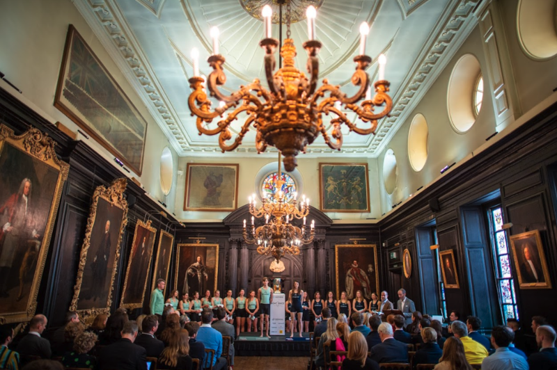 Varsity Boat Race Announcement 2023, at Apothecaries Hall, London, UK