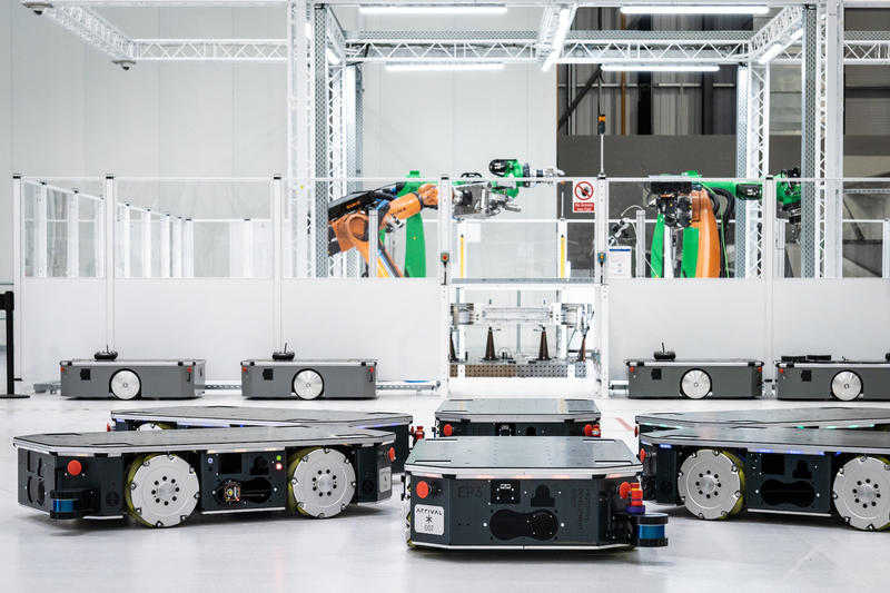 Mobile Robots at ARRIVAL