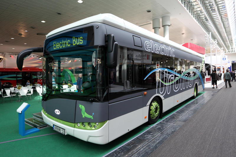 An electric bus