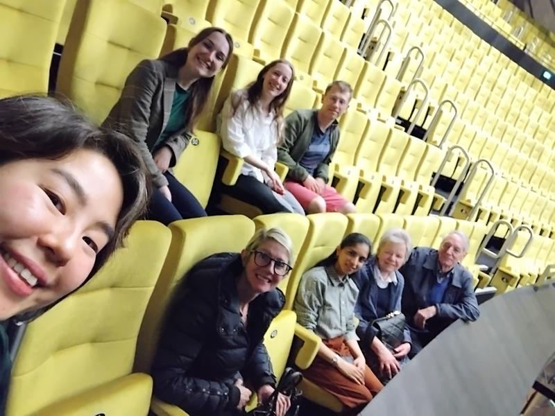 OUS Manchester members at the Aviva Theatre