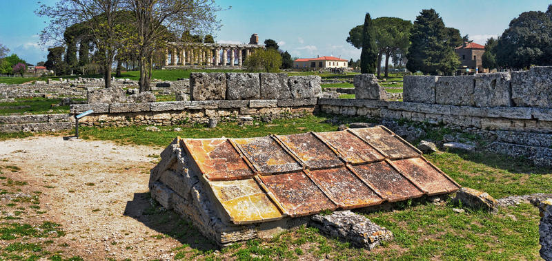 The underground shrine at Paestum