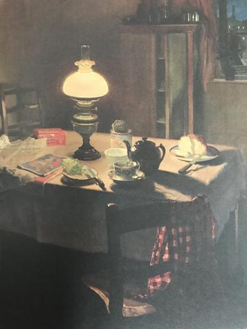 Isabel Codrington's painting, called 'Evening' from 1925
