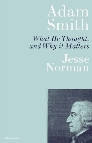 The cover of 'Adam Smith' by Jesse Norman