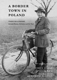 'A Border Town in Poland' by Hirsch Bieler book cover