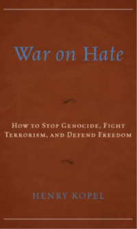 Cover shot of the book, 'War on Hate'