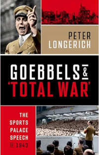 Book cover for 'Goebbels & Total War'