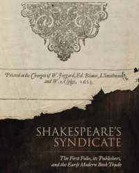 Book cover to Shakespeare's Syndicate by Ben Higgins