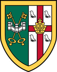 St Peter's College coat of arms